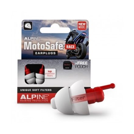 Alpine MotoSafe Race motoros füldugó