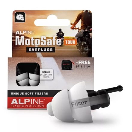 Alpine MotoSafe Tour motoros füldugó