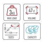 Givi B4700NTML hátsó doboz