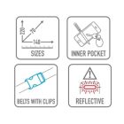 Givi EA 140B combtáska