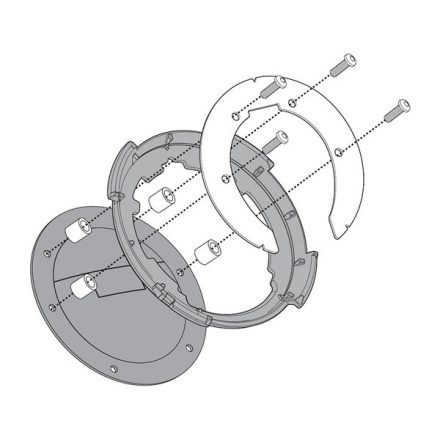 Givi BF10 tanklock adapter