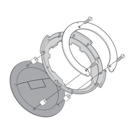 Givi BF20 tanklock adapter