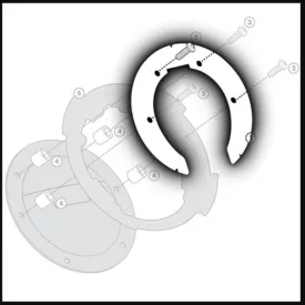 Givi BF78 tanklock adapter 