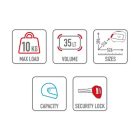 Givi V35NT oldaldoboz