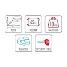 Givi V45NT Arena hátsó doboz