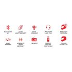 HJC 20B bukósisak kommunikáció