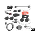 Interphone U-COM 3 Twin Pack Bluetooth motoros kommunikáció