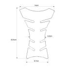 Motrix tankpad Carbon Suzuki