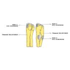 PMJ Victoria női motoros farmer 