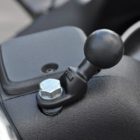 RAM Bázis 9 mm-s lyukkal tükörhöz/csavarhoz