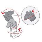 RAM Minden irányba beállítható és rögzíthető csukló szerkezet